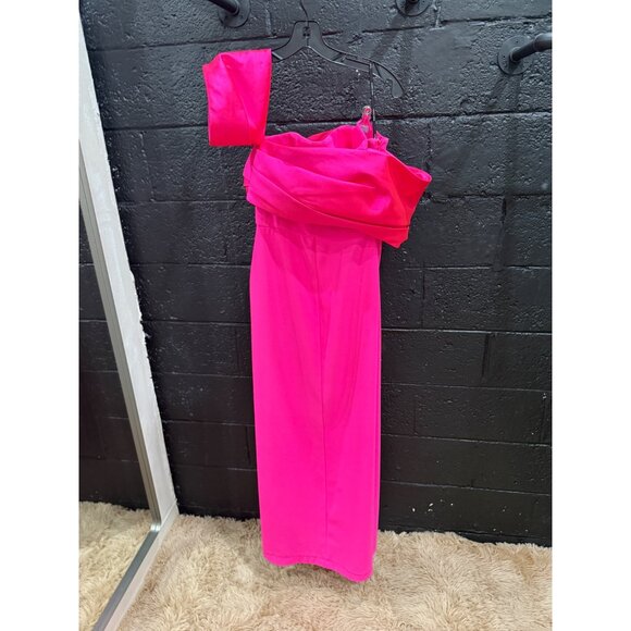 SOLACE LONDON ALEXIS OFF THE SHOULDER DRESS - Picture 4 of 6